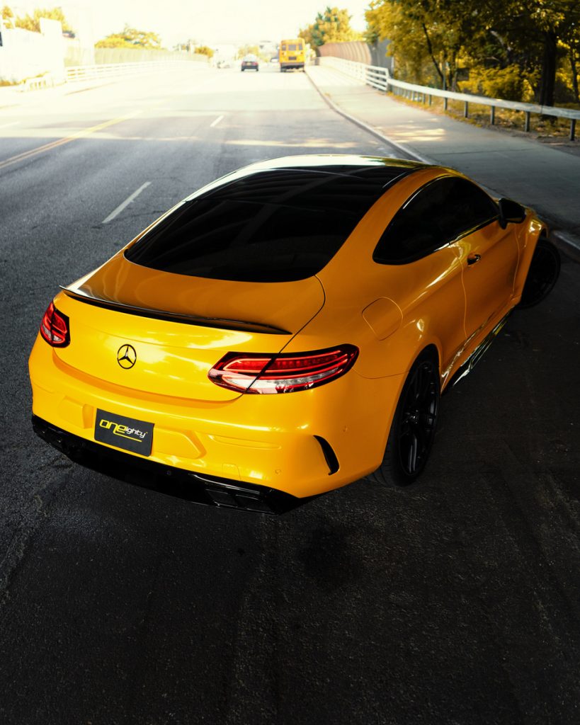 Car Wrapping Folie Saffron Yellow