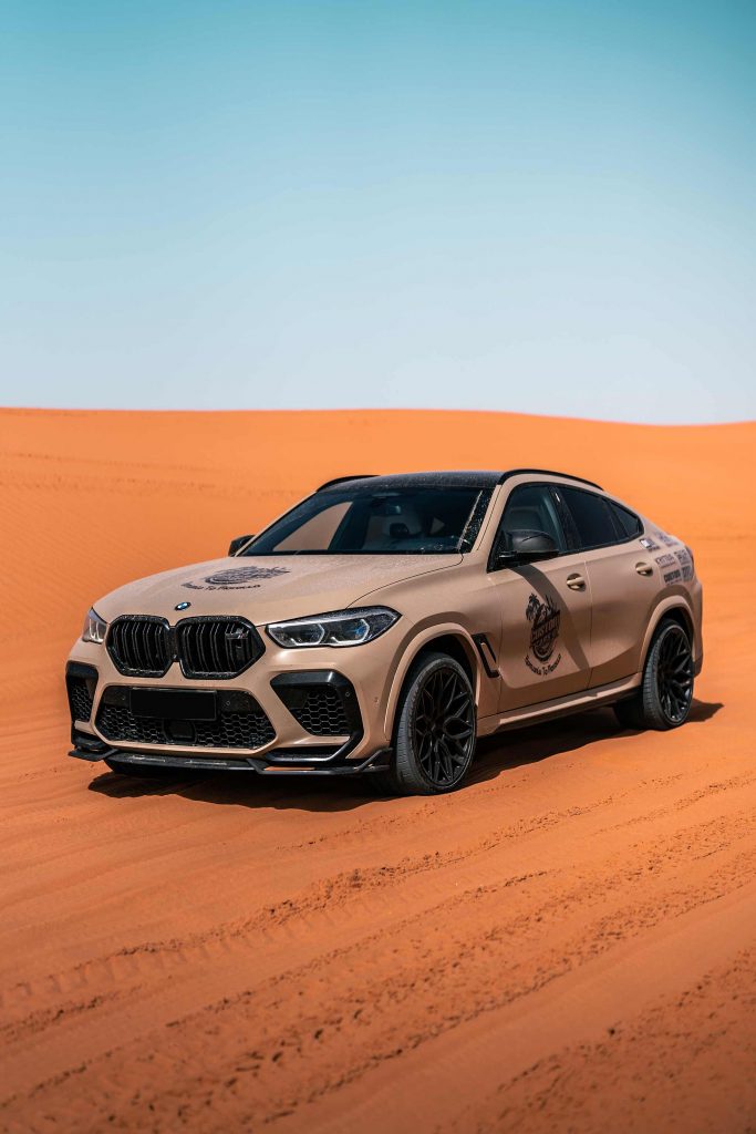 BMW foliert mit Quicksand