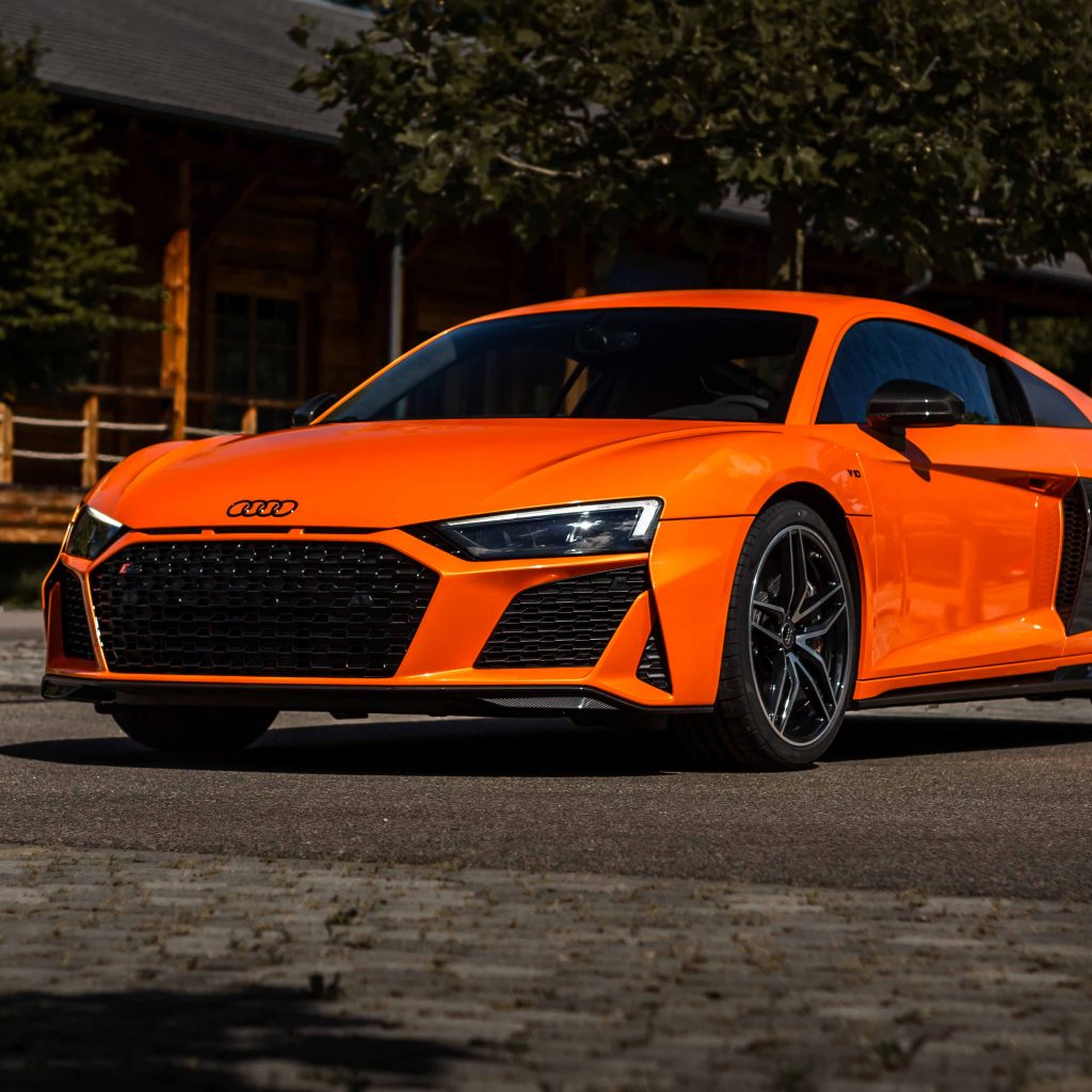 Punisher Orange von PWF foliert auf einem Audi