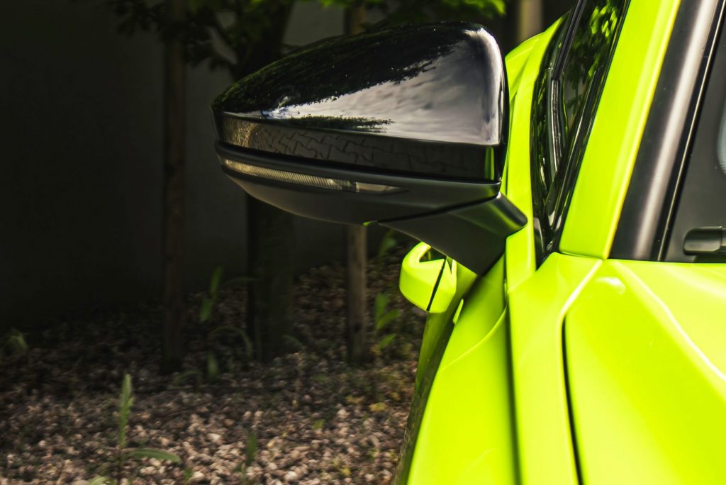 Audi foliert mit der PWF PERFORMANCE Folie Electric Lime