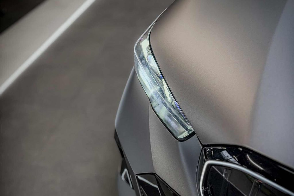 BMW foliert mit Satin Deep Graphite