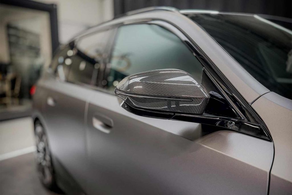 BMW foliert mit Satin Deep Graphite